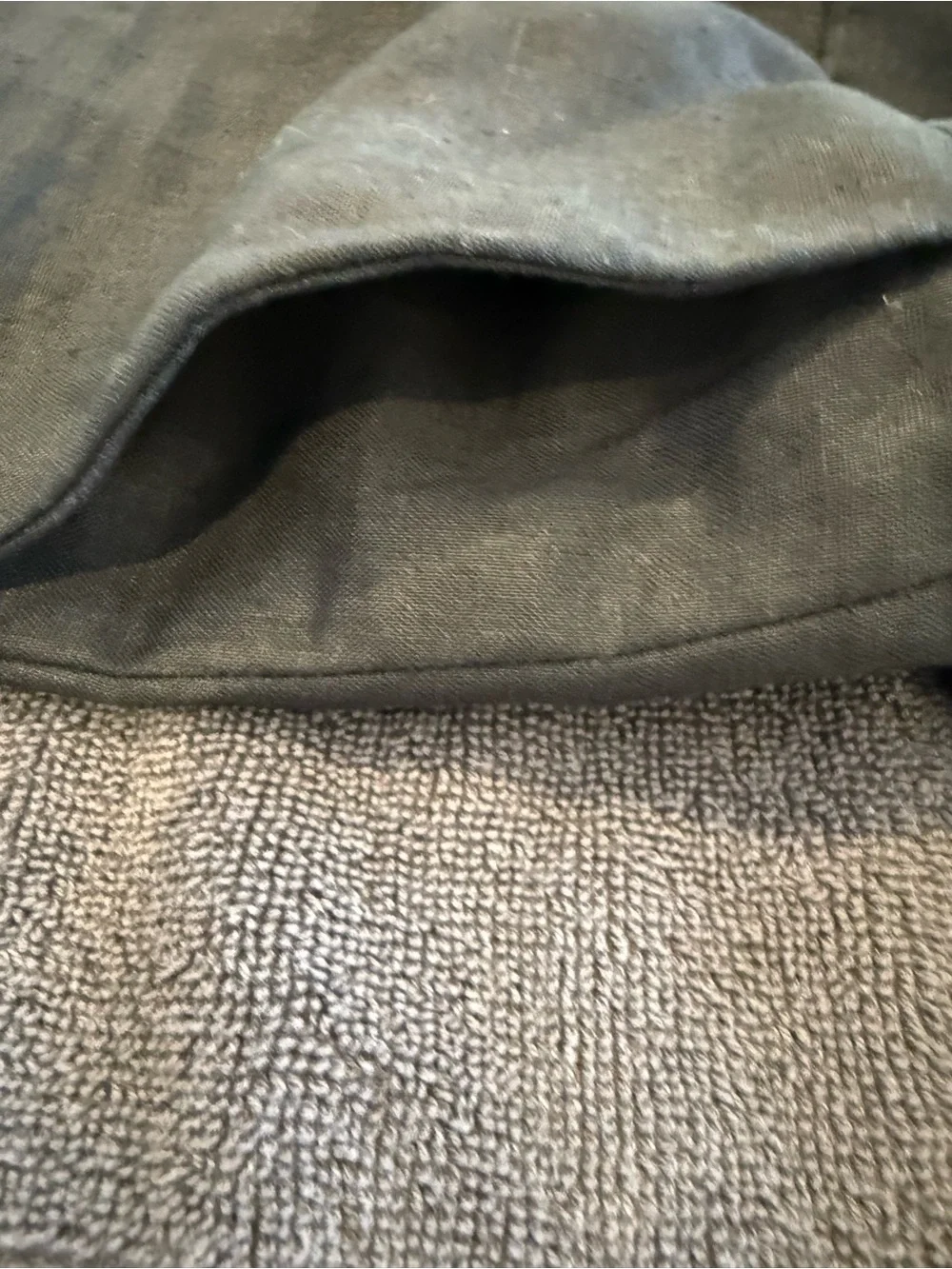 J. Crew Black Wide-Leg Linen Blend Trousers city fit